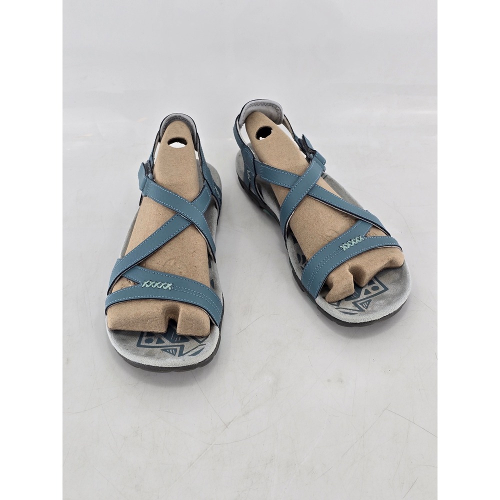 Merrell Terran 3 Cush Lattice Sandals Womens 9 Blue Smoke J90580 - Excellent